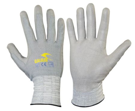 Schnittschutzhandschuhe Level C, ultrad�nn mit PU-Beschichtung
