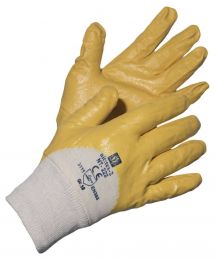 Nitril Handschuhe gelb